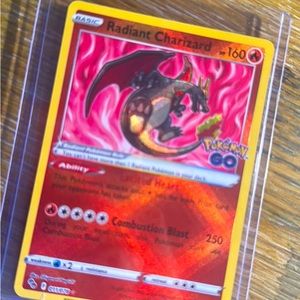 Pokémon - Pokémon Go Radiant Charizard card